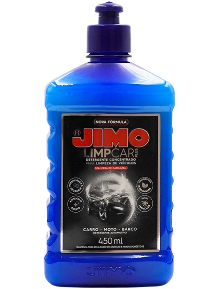 JIMO Limpcar Plus é um detergente neutro automotivo que possui tensoativo biodegradável, ideal para limpeza de lataria e vidros de veículos. ele evita a formação de manchas, proporcionando uma secagem mais rápida e uniforme. indicado para carros, motos, ônibus, caminhões, entre outros.