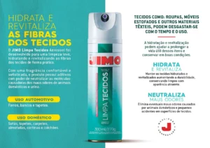 JIMO Limpa Tecidos Benefícios