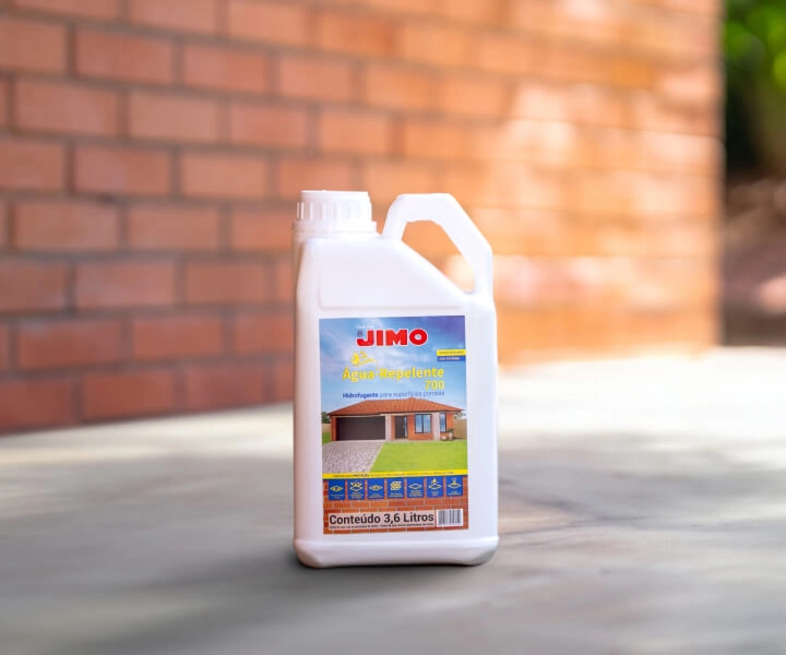 JIMO Água-Repelente 700 em superfície para proteção invisível contra umidade
