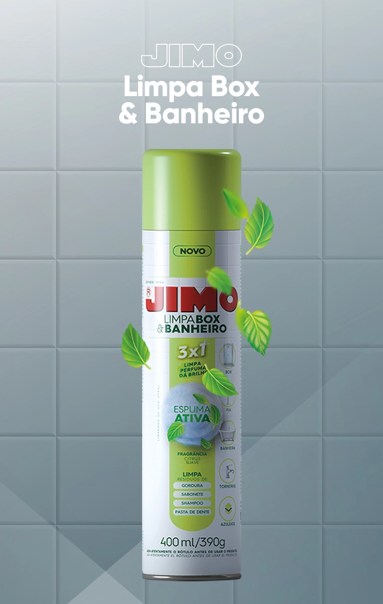 JIMO Limpa Box & Banheiro