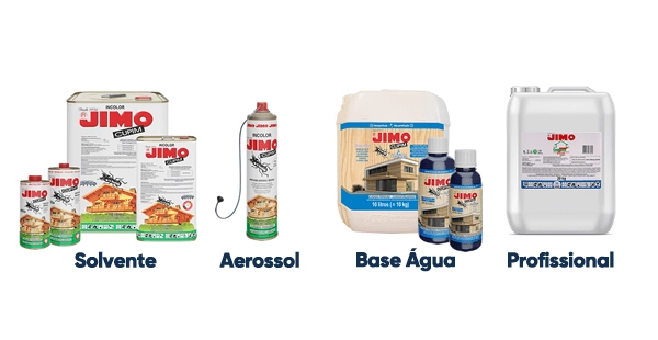 produtos da linha jimo cupim em diferentes formulações
