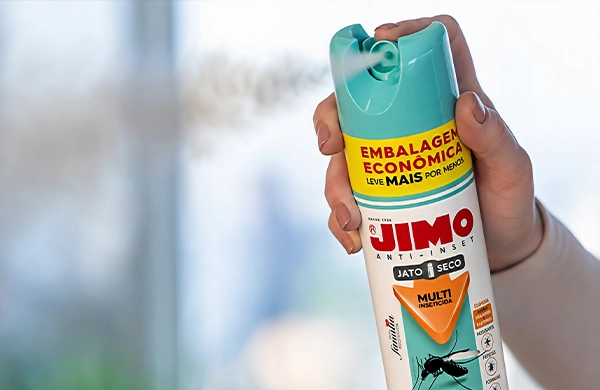 JIMO Anti-Inset jato seco - evoluímos, mais uma vez.